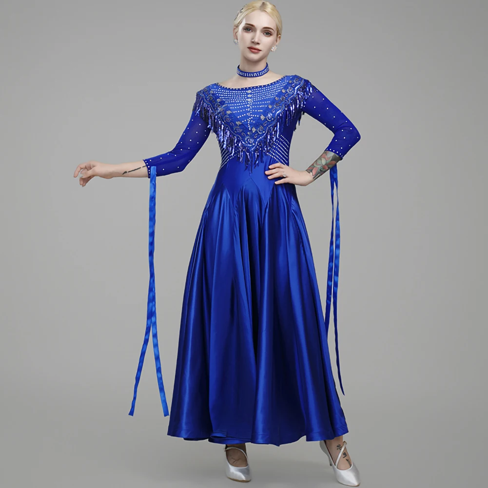 Платье для бальных танцев Waltz Dress Lady, с пайетками, красное, с длинным рукавом, для взрослых, королевский синий, с круглым вырезом, розово-красное, со стразами
Платье для бальных танцев Waltz Dress Lady, с пайетками, красное, с длинным рукавом, для взрослых, королевский синий, с круглым вырезом, розово-красное, со стразами