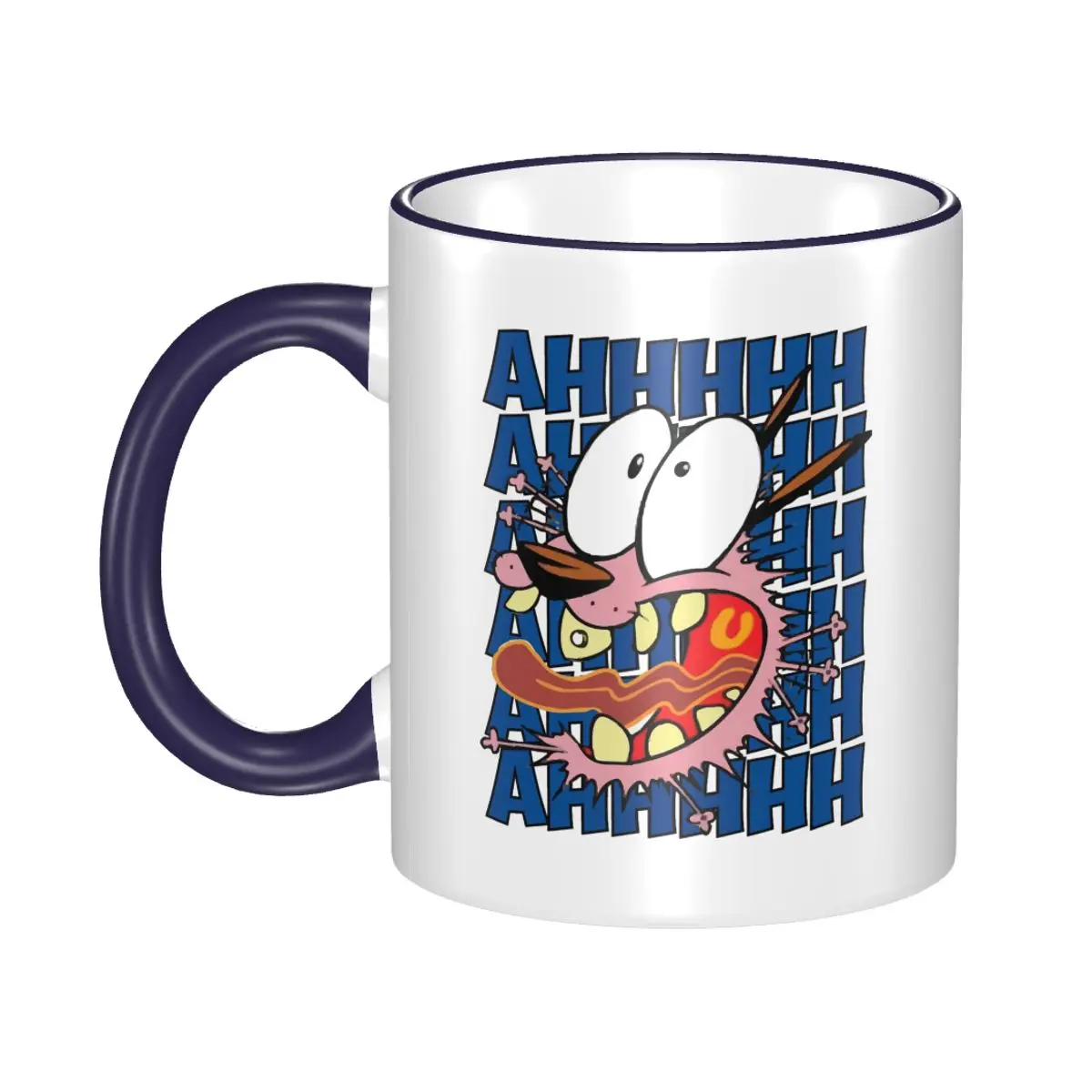 COURAGEOUS c-cowardlys Dog AHHHHH Mug Funny Tea Cup Gift For Women Men
COURAGEOUS c-cowardlys Dog AHHHHH Mug Funny Tea Cup Gift For Women Men