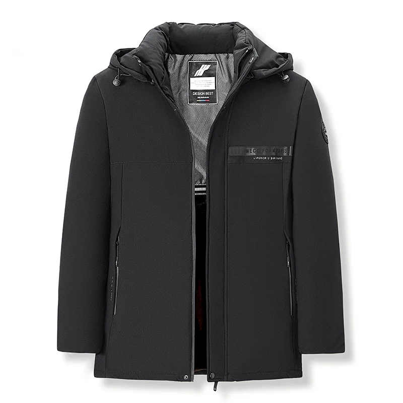 Plush Winter Men's Padded Parkas Male Fashion Men Cotton Warm Hooded Parkas Coats Casual Men Thermal Windbreaker Coats Clothing
Plush Winter Men's Padded Parkas Male Fashion Men Cotton Warm Hooded Parkas Coats Casual Men Thermal Windbreaker Coats Clothing