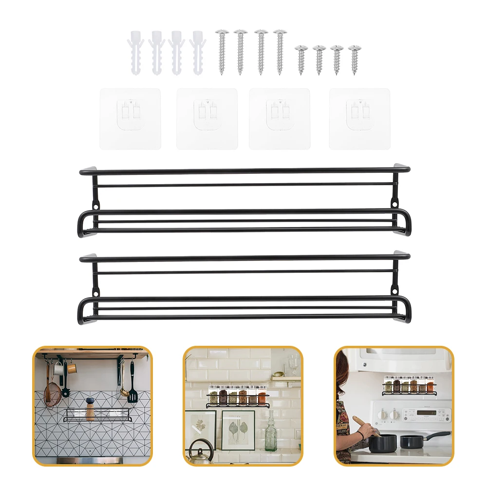 2 set 2 Sets Bottle Storage Mount ganizer for Cabinet Shelf Carbon Steel No Hole Kitchen Bathroom
2 set 2 Sets Bottle Storage Mount ganizer for Cabinet Shelf Carbon Steel No Hole Kitchen Bathroom