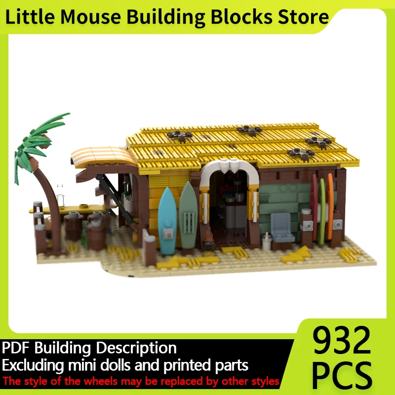 City Street View Model MOC Building Bricks Surf Shop And Bar Modular Technology Gifts Holiday Assemble Children Toys Suit
City Street View Model MOC Building Bricks Surf Shop And Bar Modular Technology Gifts Holiday Assemble Children Toys Suit