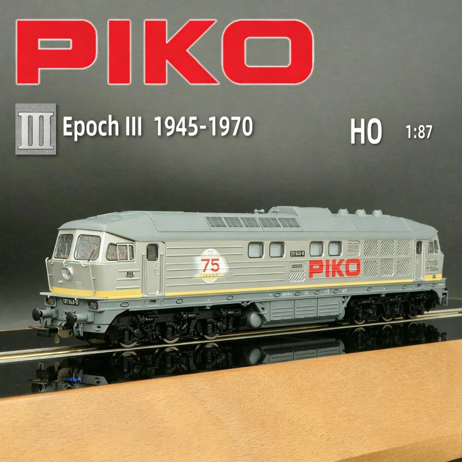 PIKO HO Type 1/87 Train Model 70th Anniversary Edition Lyudmila 59761 DC Simulation Version Painted Boys Toy Gift
PIKO HO Type 1/87 Train Model 70th Anniversary Edition Lyudmila 59761 DC Simulation Version Painted Boys Toy Gift