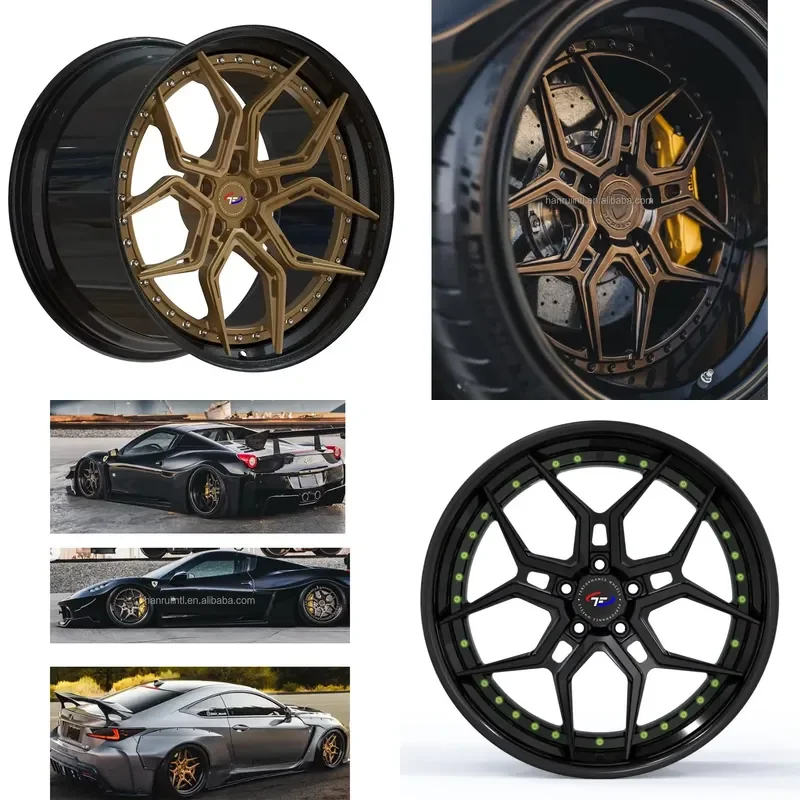 i Bronze Forged 2 Piece T6 Wheels 20inch 5X112 5X130 5X114.3 Racing Car Rims
i Bronze Forged 2 Piece T6 Wheels 20inch 5X112 5X130 5X114.3 Racing Car Rims