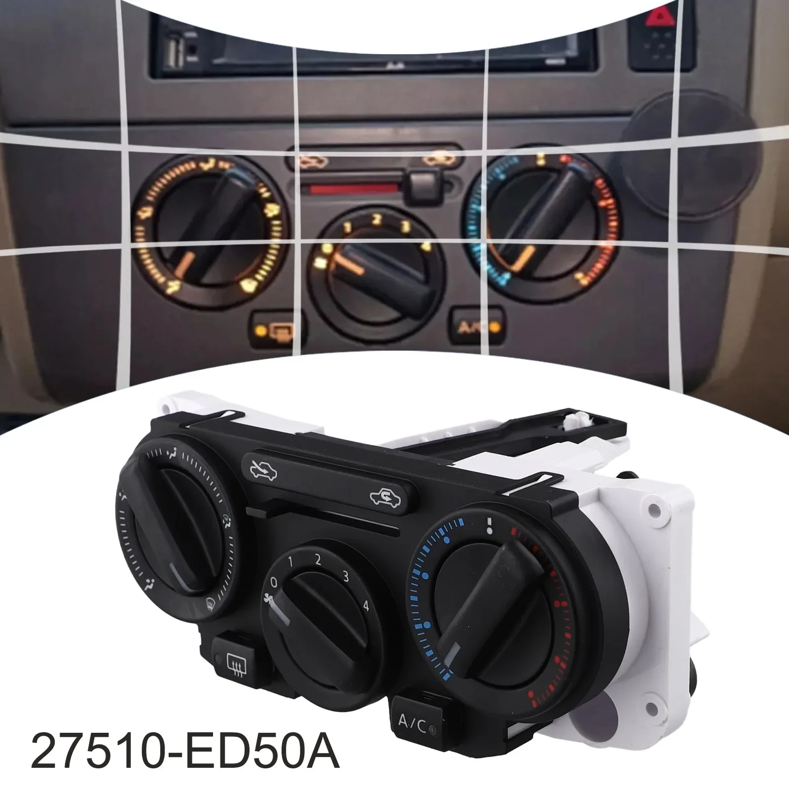 2007-2015 Model A C Heater Control Car Maintenance Vehicle Repair Black Plastic Material Easy Installation Process
2007-2015 Model A C Heater Control Car Maintenance Vehicle Repair Black Plastic Material Easy Installation Process