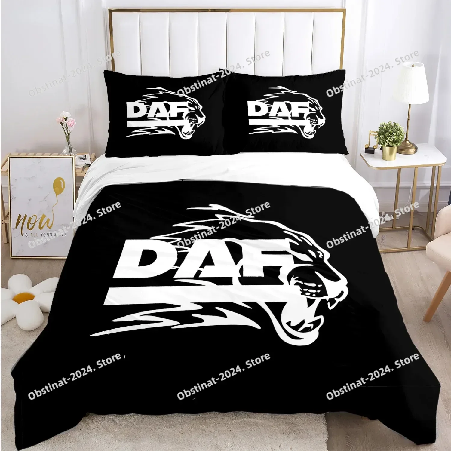 Top DAF Truck Logo Bedding Set Printed Bed Set With Pillowcase Bed Duvet Cover Soft Single Double Queen Super King Size Bedroom
Top DAF Truck Logo Bedding Set Printed Bed Set With Pillowcase Bed Duvet Cover Soft Single Double Queen Super King Size Bedroom