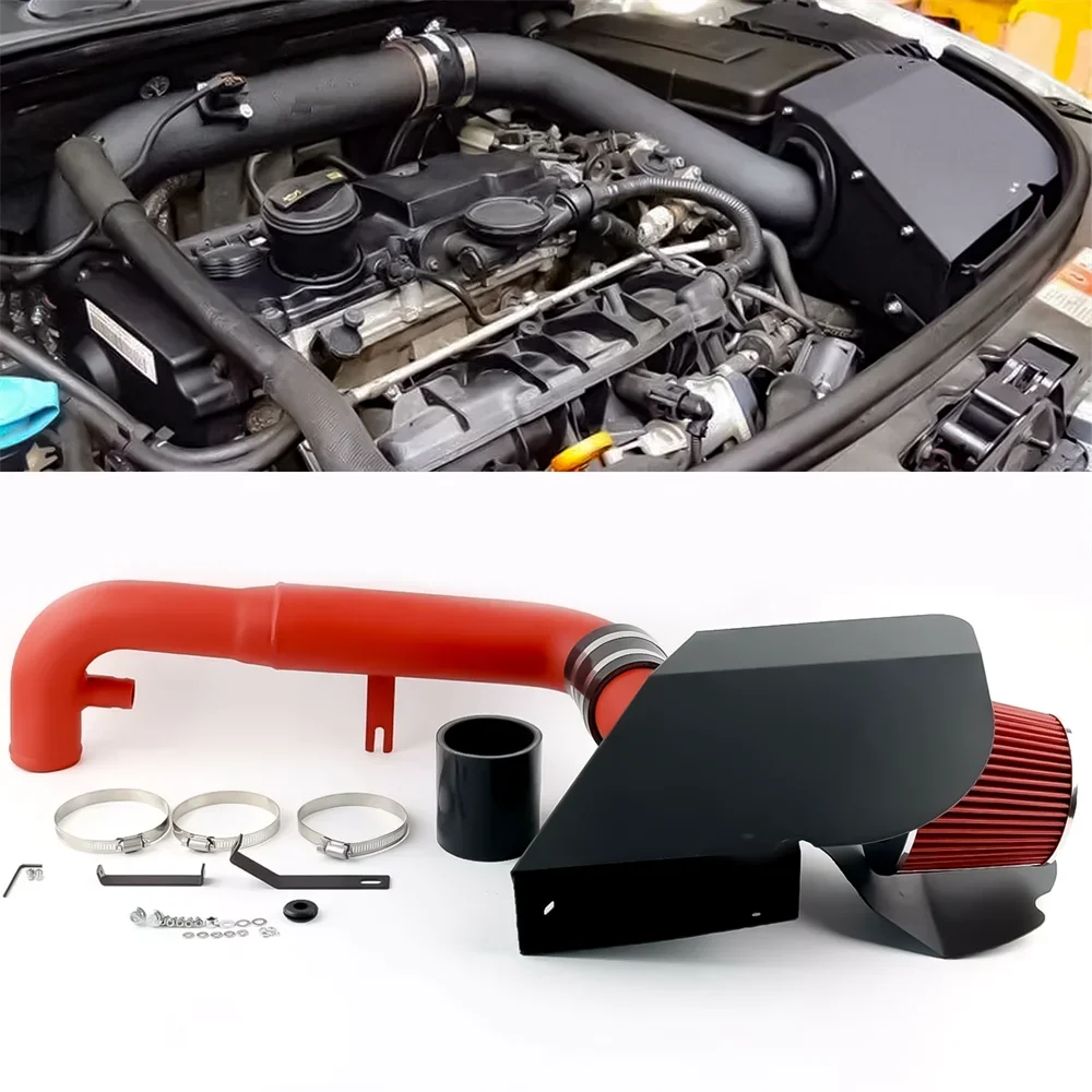 Auto Car Cold Air Intake Kit Heat Shield Filter for VW Golf MK5 MK6 GTI Engine EA888 Gen2 Car Air Intakes Parts Accessories
Auto Car Cold Air Intake Kit Heat Shield Filter for VW Golf MK5 MK6 GTI Engine EA888 Gen2 Car Air Intakes Parts Accessories