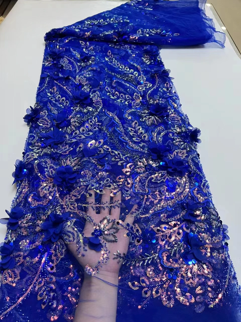 French Lace Fabric 2023 High Quality tube beads African 3D Flowers Sequins Lace Fabric Nigerian Fabric For Party Dress DX
French Lace Fabric 2023 High Quality tube beads African 3D Flowers Sequins Lace Fabric Nigerian Fabric For Party Dress DX