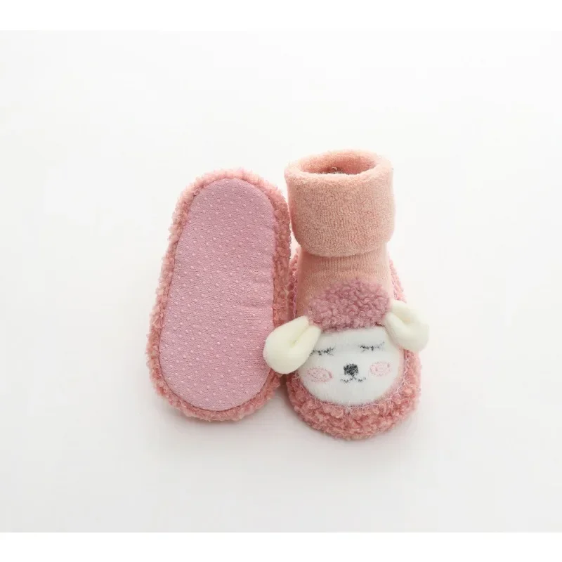 0-2Y Baby Boys & Girls Winter Warm Sock Shoes - Thickened Loop Tube Socks, Soft Sole Non-Slip Floor Socks for Toddlers 
0-2Y Baby Boys & Girls Winter Warm Sock Shoes - Thickened Loop Tube Socks, Soft Sole Non-Slip Floor Socks for Toddlers