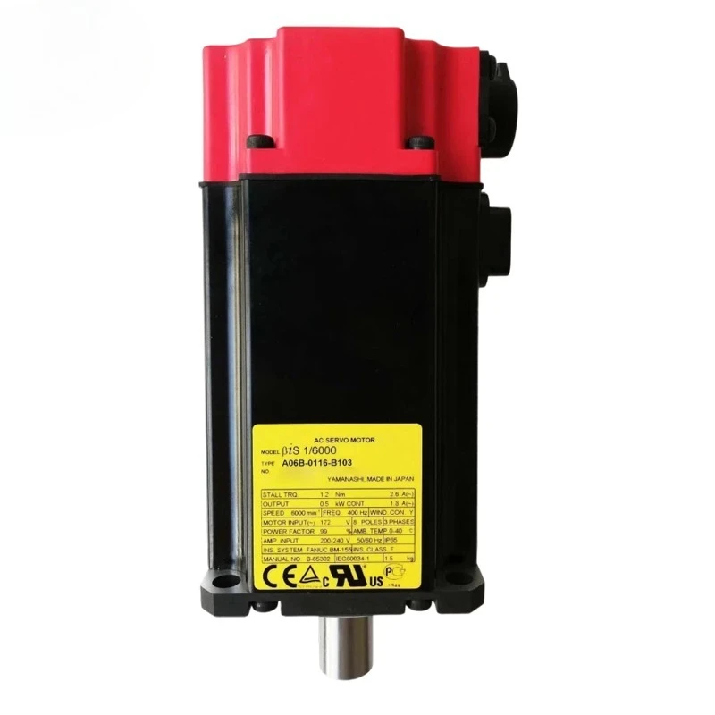 New Original A06B-0116-B103 EPR Compliant CE Certified AC Servo Motor PLC Module Stock in Warehouse
New Original A06B-0116-B103 EPR Compliant CE Certified AC Servo Motor PLC Module Stock in Warehouse