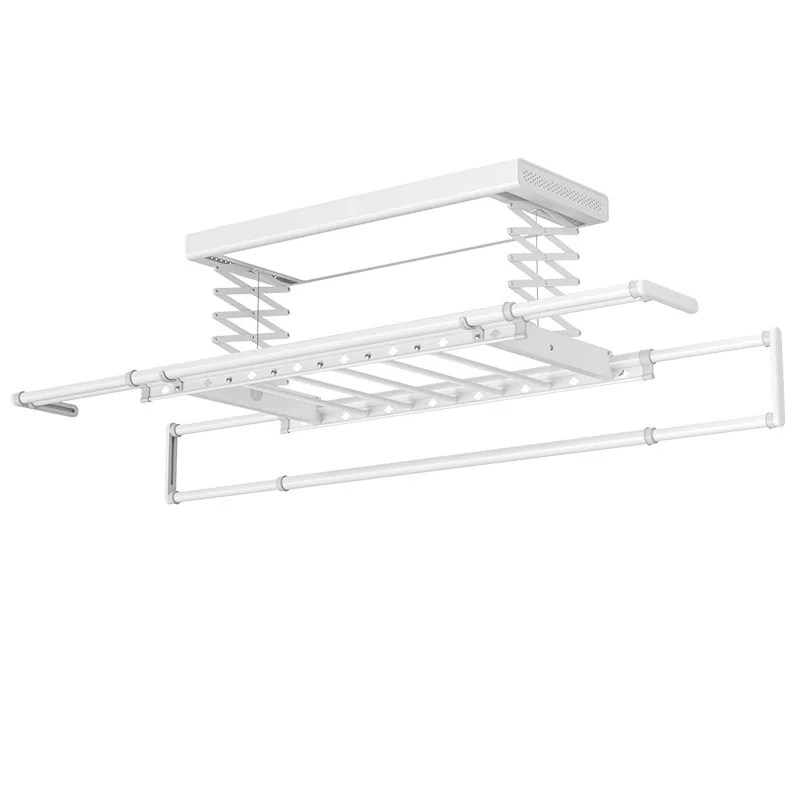 Electric drying rack, balcony, side mount, telescopic, small size, horizontal, automatic remote control
Electric drying rack, balcony, side mount, telescopic, small size, horizontal, automatic remote control
