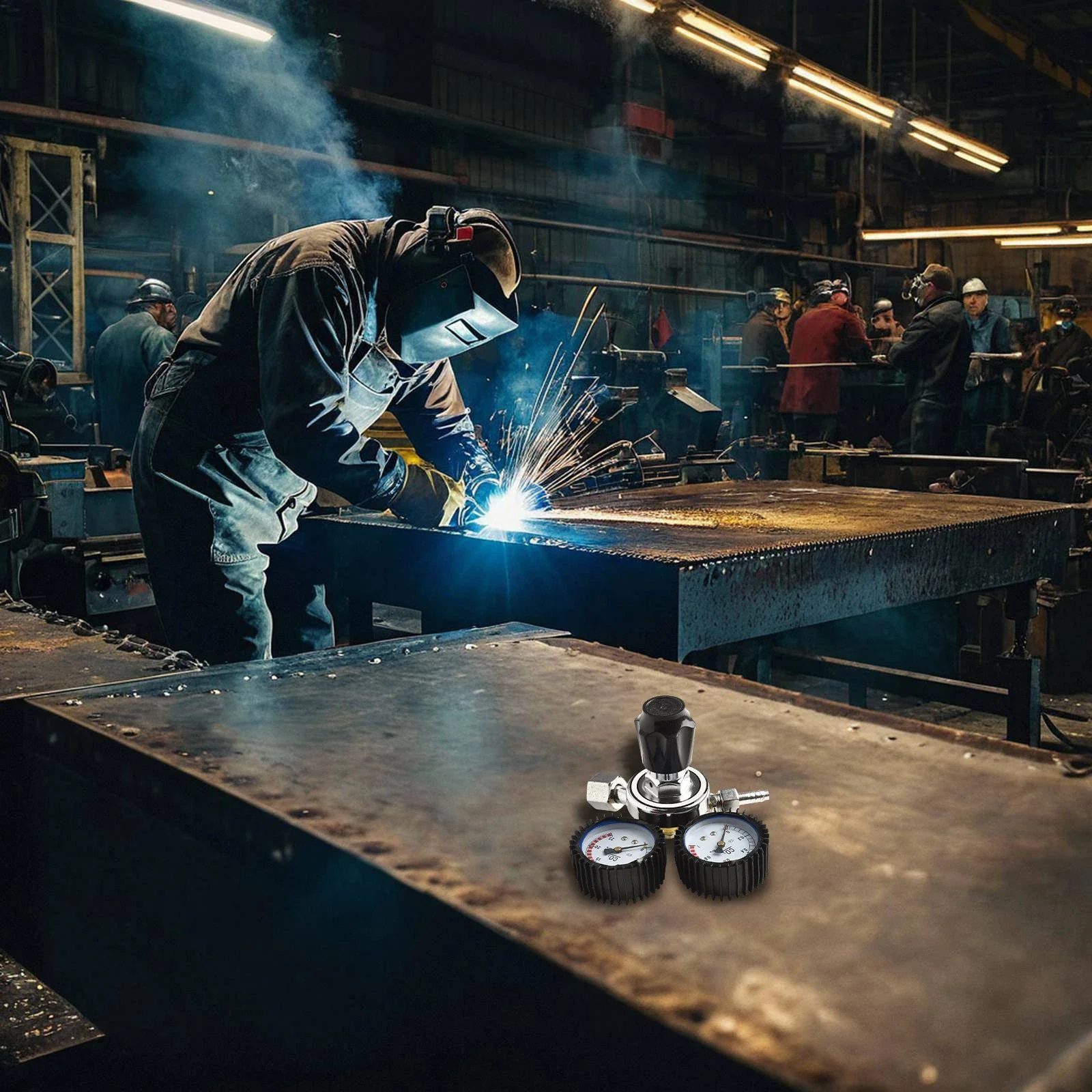 Flow Control Argon Regulator Workshop Use Input Pressure 15Mpa Nominal Flow Rate 15m h Polycarbonate Tube For Cutting
Flow Control Argon Regulator Workshop Use Input Pressure 15Mpa Nominal Flow Rate 15m h Polycarbonate Tube For Cutting
