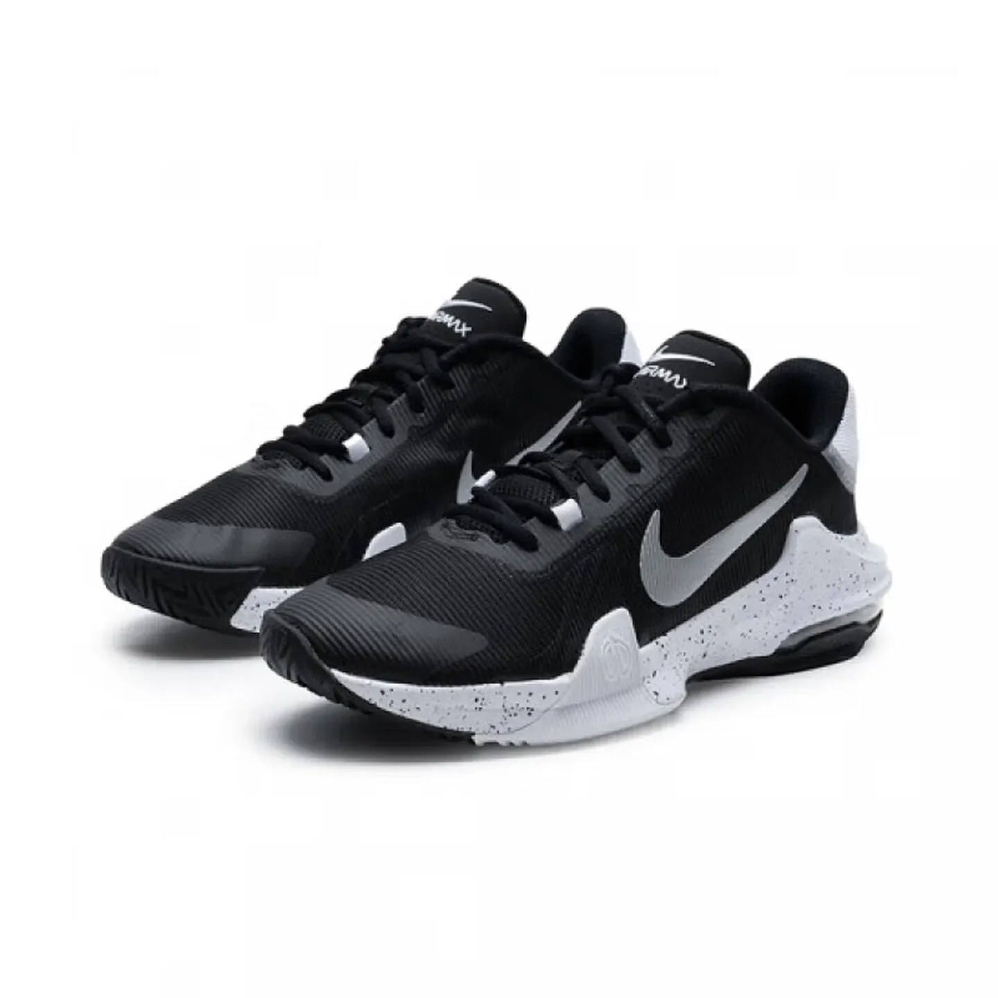 Мужские баскетбольные кроссовки Nike Air Max Impact 4 с низким профилем — черно-белые DM1124-011
Мужские баскетбольные кроссовки Nike Air Max Impact 4 с низким профилем — черно-белые DM1124-011