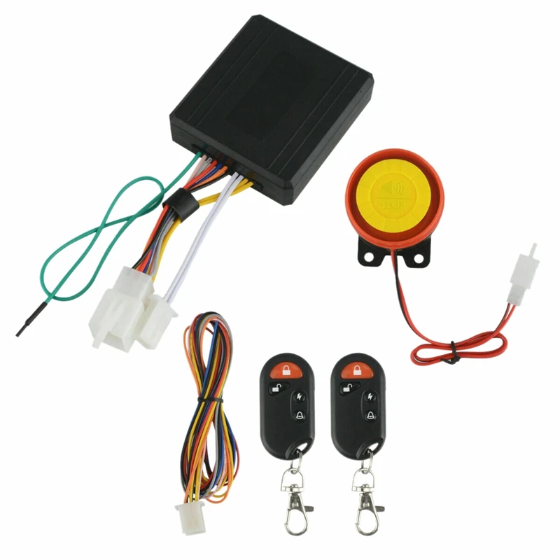 12V Motorcycle Security Alarm And Anti-Theft System Remote Control One-Button Start Suitable For Bicycle Scooters
12V Motorcycle Security Alarm And Anti-Theft System Remote Control One-Button Start Suitable For Bicycle Scooters