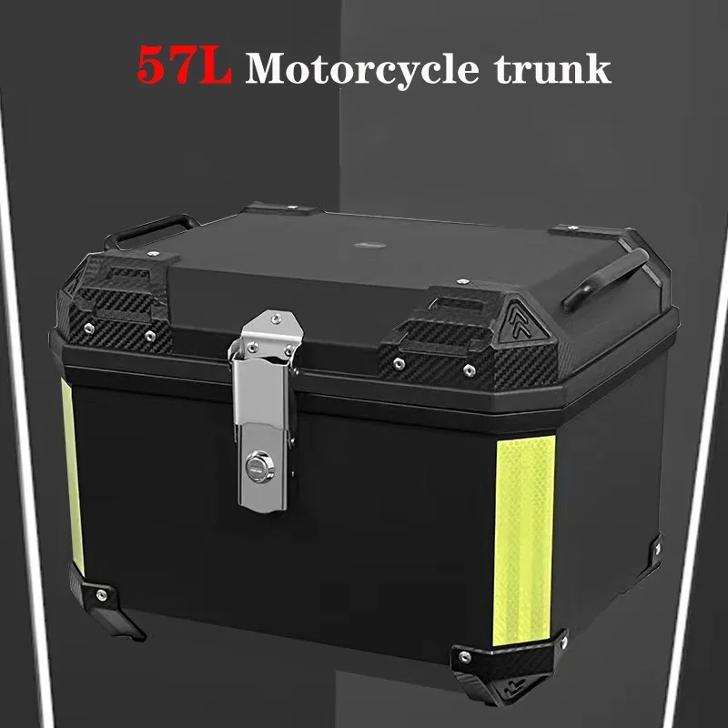 57L Motorcycle Tail Box Universal For R1200GS R1250GS F800GS Large Capacity Top Rear Luggage Tool Tail Box With Accessories
57L Motorcycle Tail Box Universal For R1200GS R1250GS F800GS Large Capacity Top Rear Luggage Tool Tail Box With Accessories
