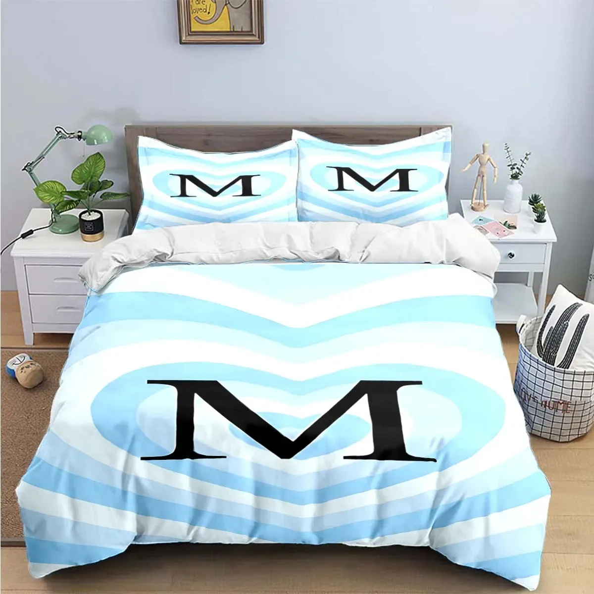Hot Fashion M&M Chocolate Logo Print Bedding Sets Exquisite Bed Supplies Set Duvet Cover Bed Comforter Set Bedding Set Kids Gift
Hot Fashion M&M Chocolate Logo Print Bedding Sets Exquisite Bed Supplies Set Duvet Cover Bed Comforter Set Bedding Set Kids Gift