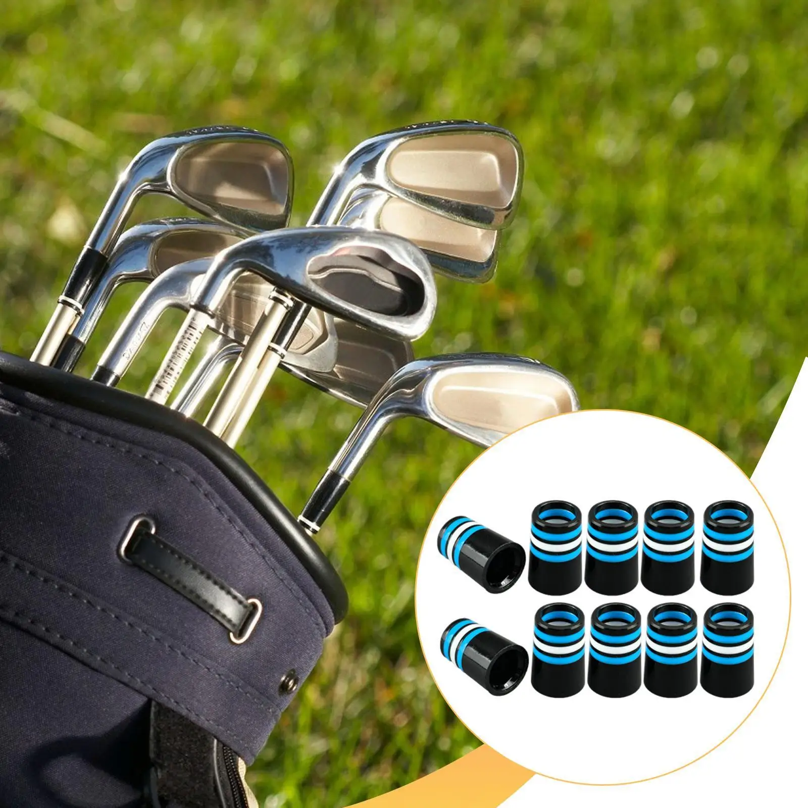 Easy Install Golf Ferrules 370 Shaft Iron Cover Replacement for Golf Accessories Sports Club Shaft Protector
Easy Install Golf Ferrules 370 Shaft Iron Cover Replacement for Golf Accessories Sports Club Shaft Protector