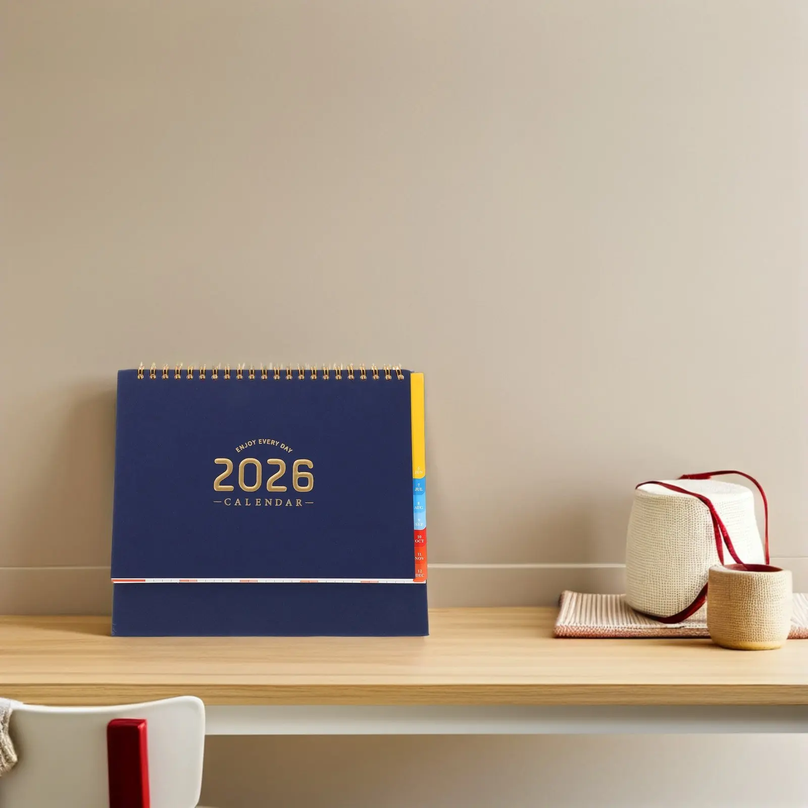 Desktop Calendar 2026 Elegant Standing Flip Layout Space-Saving Desk Organizer for Home Office Daily Planner Monthly Goals
Desktop Calendar 2026 Elegant Standing Flip Layout Space-Saving Desk Organizer for Home Office Daily Planner Monthly Goals