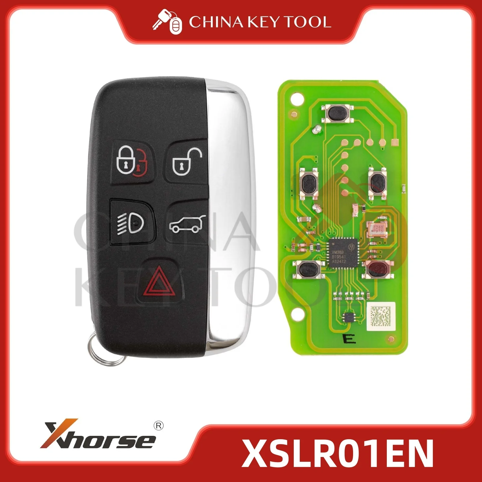 Xhorse for Land Rover Type XM38 Smart Key Newly add 8A 4D XSLR01EN Global Version
Xhorse for Land Rover Type XM38 Smart Key Newly add 8A 4D XSLR01EN Global Version