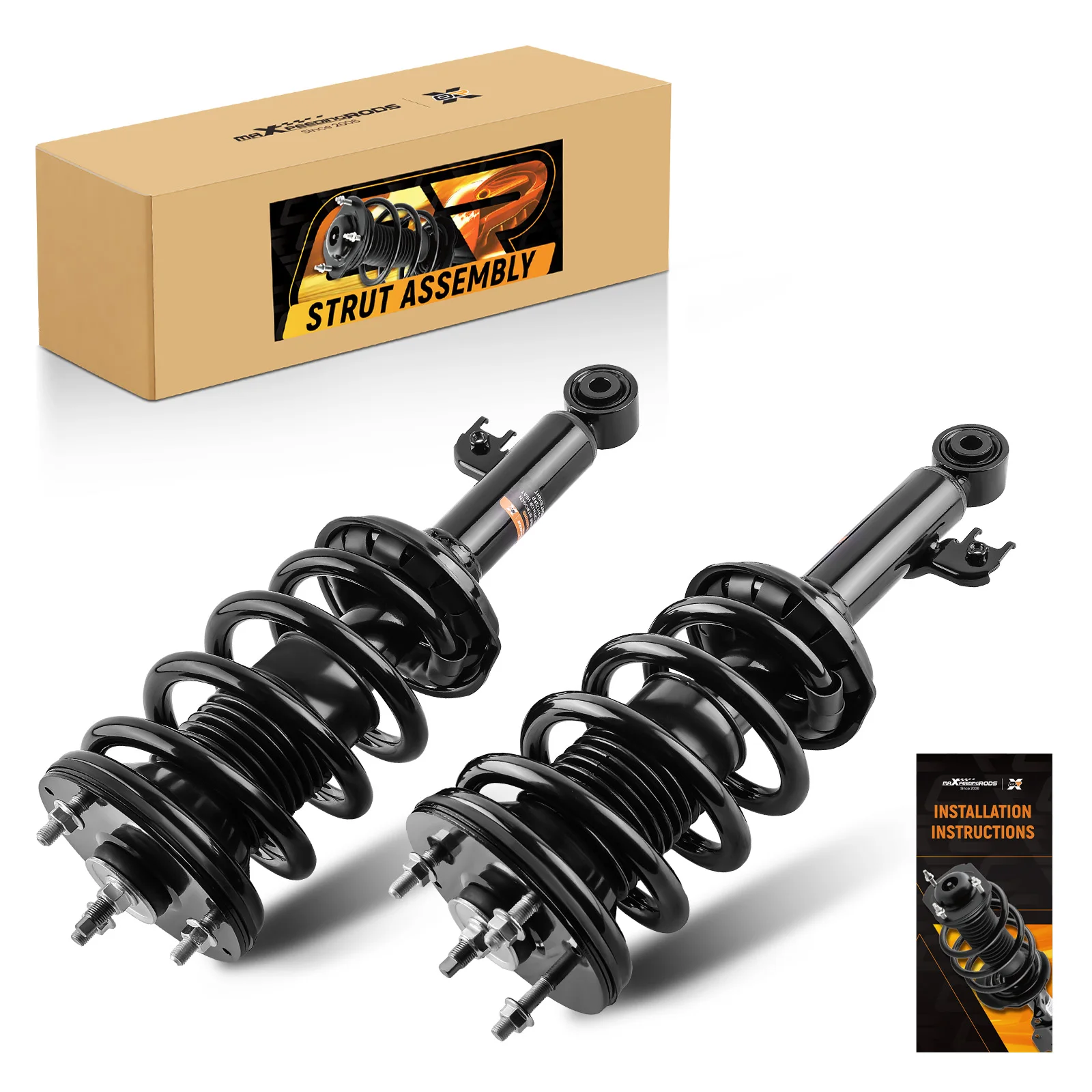 Амортизаторы MaXpeedingrods OE Strut Assembly (2 шт.) передней подвески для Toyota Tacoma 2005-2015, 2.7 л, L4, RWD
Амортизаторы MaXpeedingrods OE Strut Assembly (2 шт.) передней подвески для Toyota Tacoma 2005-2015, 2.7 л, L4, RWD