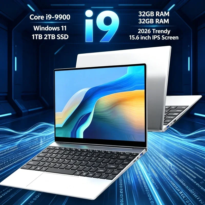 Cost-effective Solid 15.6" Ultra Slim Laptop Windows 11 Pro 2026 Intel Core i9-9900 32GB RAM 2TB M.2 SSD Home Study Computer
Cost-effective Solid 15.6" Ultra Slim Laptop Windows 11 Pro 2026 Intel Core i9-9900 32GB RAM 2TB M.2 SSD Home Study Computer