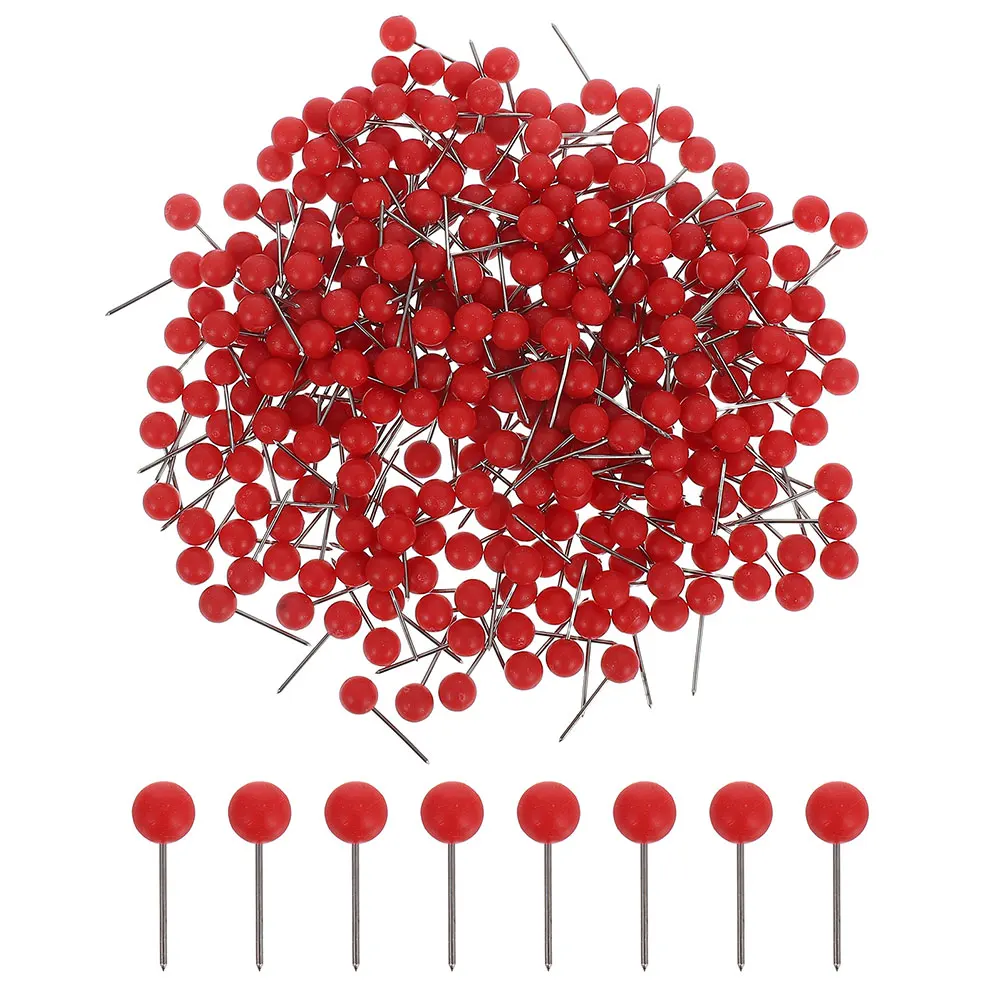 600Pcs Red Plastic Thumbtacks Push Pins for Maps Cork Board Marking Pins Office Home Tacks for Cork Board Map Thumb Tacks
600Pcs Red Plastic Thumbtacks Push Pins for Maps Cork Board Marking Pins Office Home Tacks for Cork Board Map Thumb Tacks
