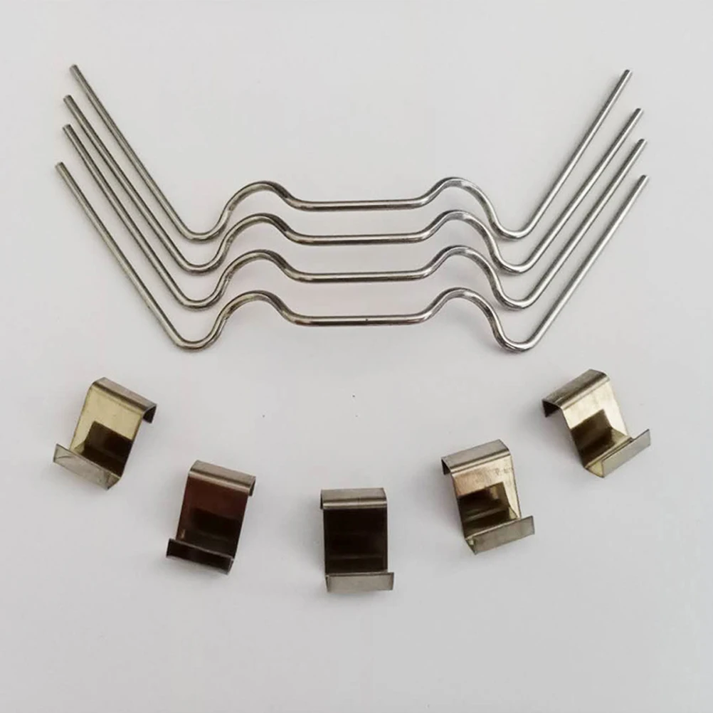 50pcs W-type Clips Stainless Steel Greenhouse Accessories 1 2x75x30mm Pane Fixing Hardware Garden Window Glass Frame
50pcs W-type Clips Stainless Steel Greenhouse Accessories 1 2x75x30mm Pane Fixing Hardware Garden Window Glass Frame