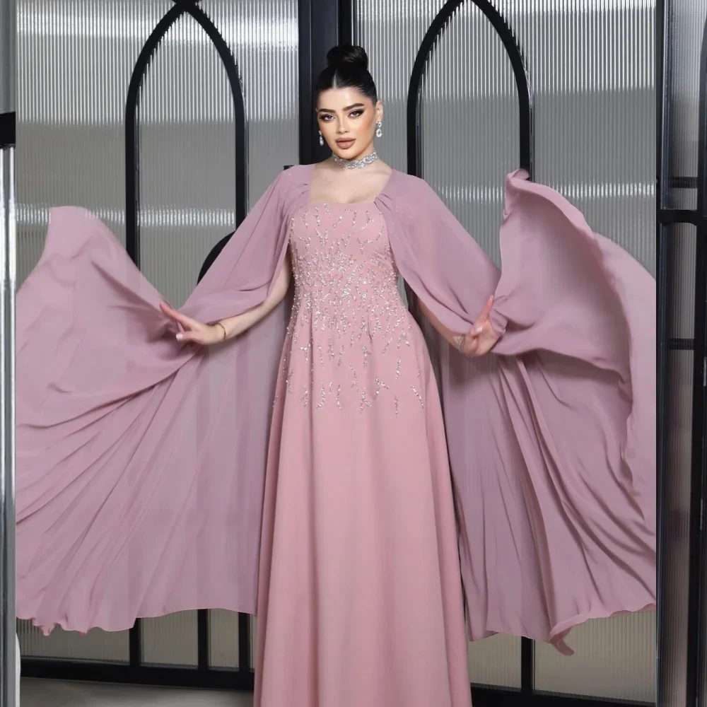 Индивидуальное шифоновое платье Quinceanera с блестками, трапециевидное платье с квадратным вырезом, длинные платья на заказ
Индивидуальное шифоновое платье Quinceanera с блестками, трапециевидное платье с квадратным вырезом, длинные платья на заказ