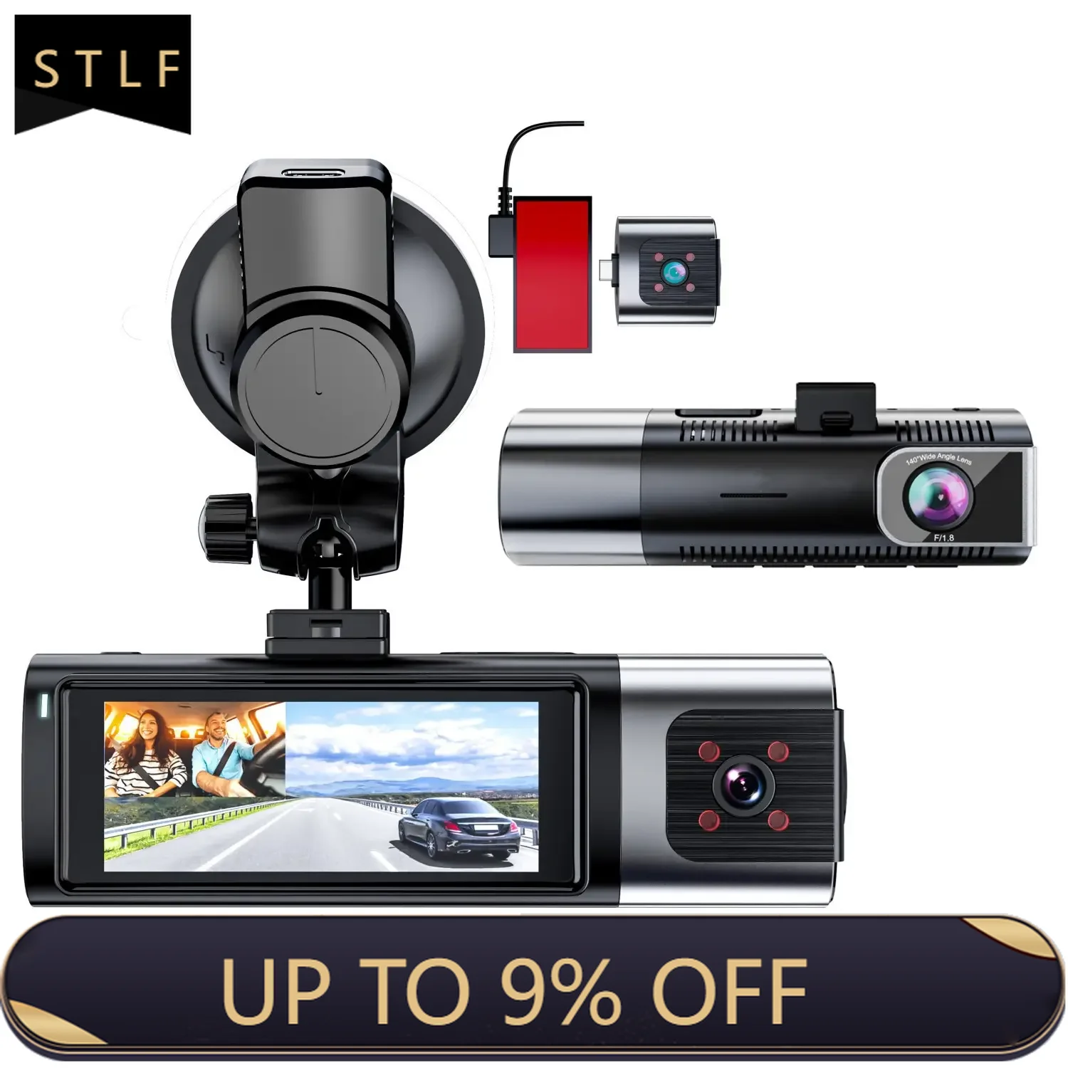 4K Dash Cam Built-in WiFi GPS UHD 2160P Discreet Car Dashboard Recorder Loop Recording Night Vision
4K Dash Cam Built-in WiFi GPS UHD 2160P Discreet Car Dashboard Recorder Loop Recording Night Vision