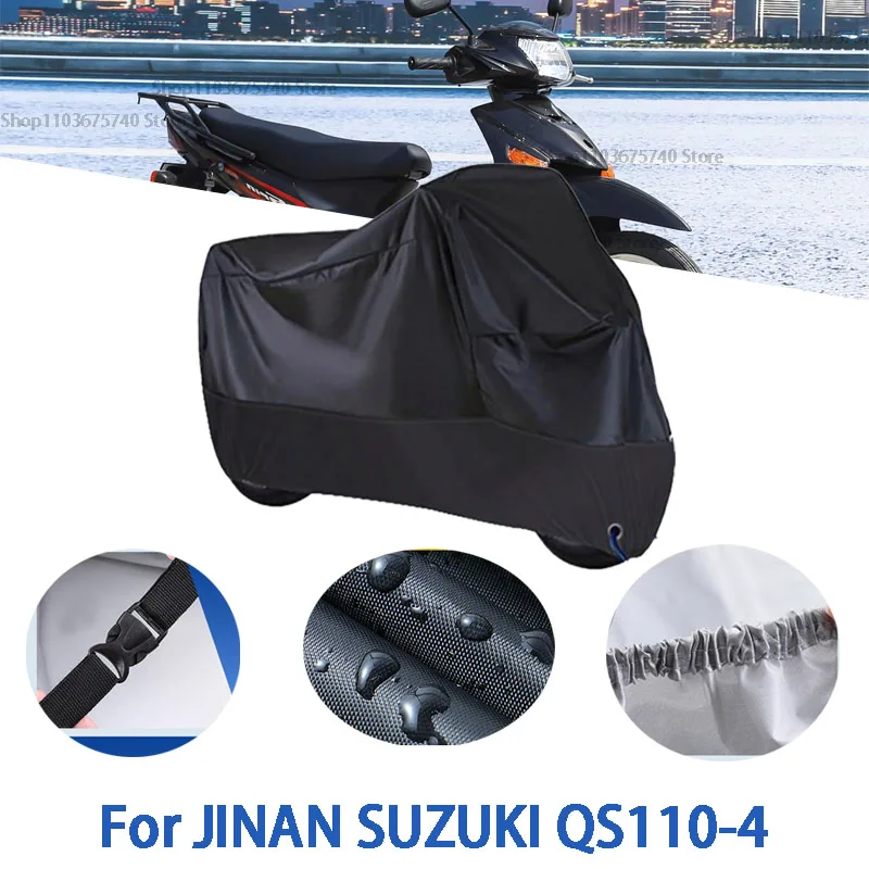 Motorcycle Full Covers For JINAN SUZUKI QS110-4 Car Outdoors Sun Protection Dust No Ear Thickened Oxford Clothcover Accessories
Motorcycle Full Covers For JINAN SUZUKI QS110-4 Car Outdoors Sun Protection Dust No Ear Thickened Oxford Clothcover Accessories
