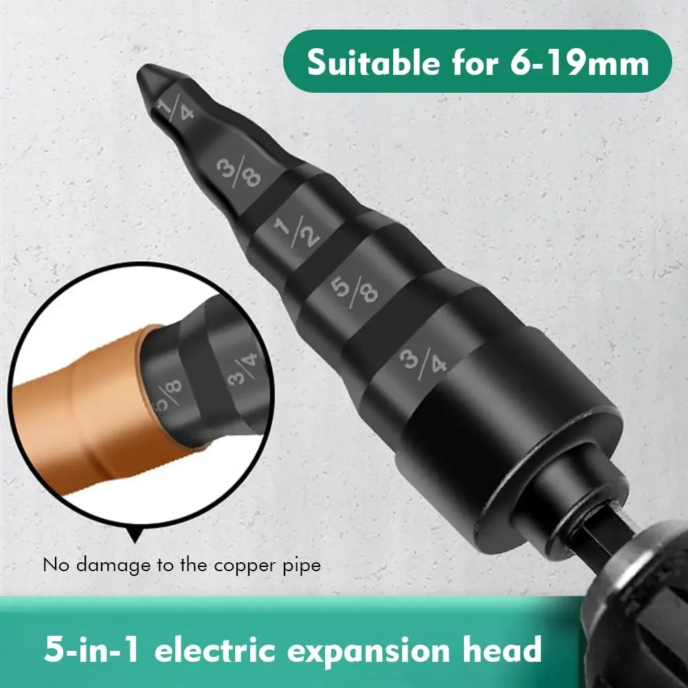 Ремонт HVAC 5в1, расширитель медной трубы для кондиционера, набор сверл для обжима, расширитель трубки, мягкая медная трубка
Ремонт HVAC 5в1, расширитель медной трубы для кондиционера, набор сверл для обжима, расширитель трубки, мягкая медная трубка