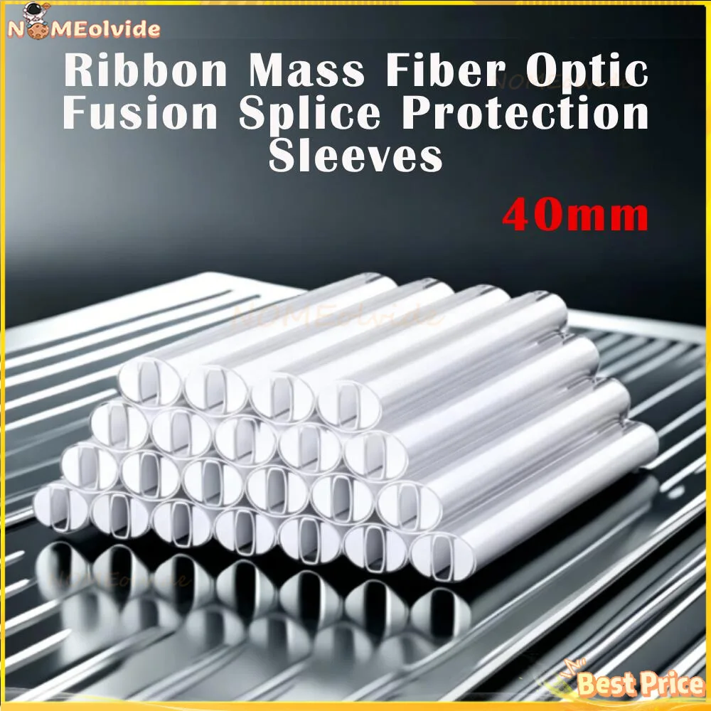 Термоусадочные защитные трубки для оптоволоконных соединений Ribbon Mass, 40 мм, прозрачные, до 12 волокон
Термоусадочные защитные трубки для оптоволоконных соединений Ribbon Mass, 40 мм, прозрачные, до 12 волокон