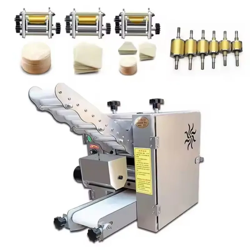 Stainless Steel Automatic Wonton Dumpling Skin Machine Roti Chapati Wrapper Maker Disc Wrapper Dough Making Machine
Stainless Steel Automatic Wonton Dumpling Skin Machine Roti Chapati Wrapper Maker Disc Wrapper Dough Making Machine