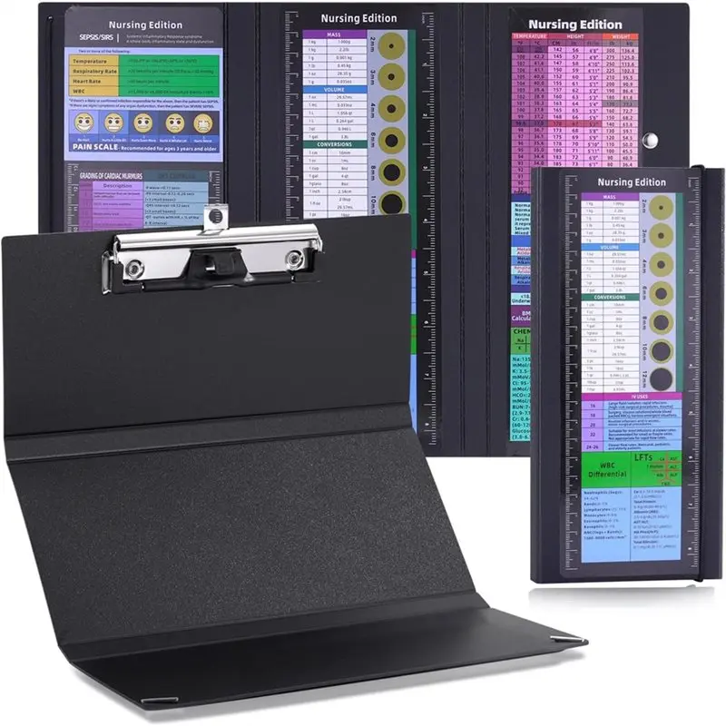 Буфер обмена для кормления — 2 упаковки толстых и прочных складных планшета для ручек с держателем для ручек и линейкой, для студентов, CNA, Duty
Буфер обмена для кормления — 2 упаковки толстых и прочных складных планшета для ручек с держателем для ручек и линейкой, для студентов, CNA, Duty