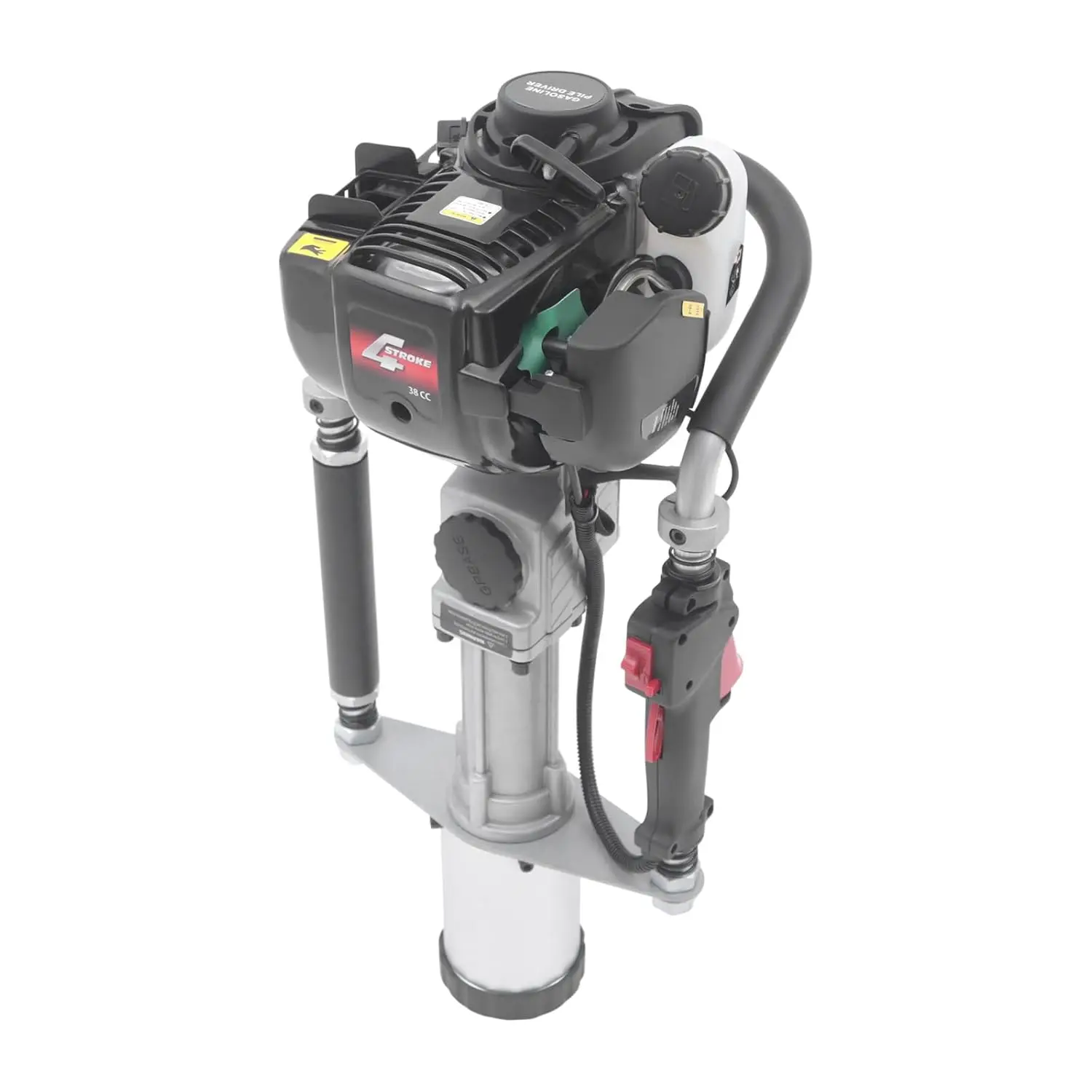 37.7CC Gas Powered T Post Driver 4 Stroke Pile Driver Hammer Fence Post Driver Gas Piledriver Powered, Customized
37.7CC Gas Powered T Post Driver 4 Stroke Pile Driver Hammer Fence Post Driver Gas Piledriver Powered, Customized