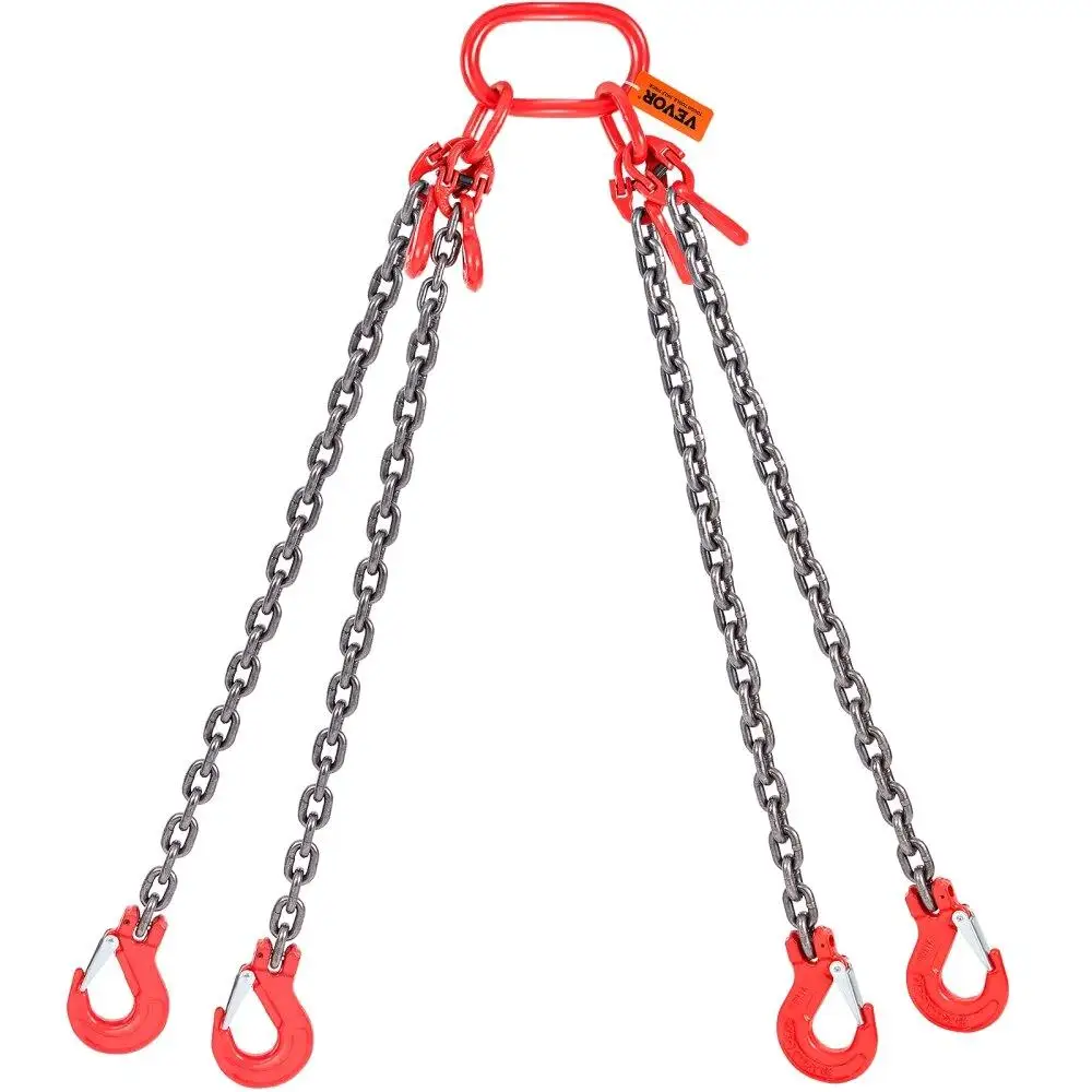 Heavy Duty Chain Sling 11000 lbs Capacity 5/16 inch x 5 ft G80 Lifting Chain with Grab Hooks Adjustable Length for dock and
Heavy Duty Chain Sling 11000 lbs Capacity 5/16 inch x 5 ft G80 Lifting Chain with Grab Hooks Adjustable Length for dock and
