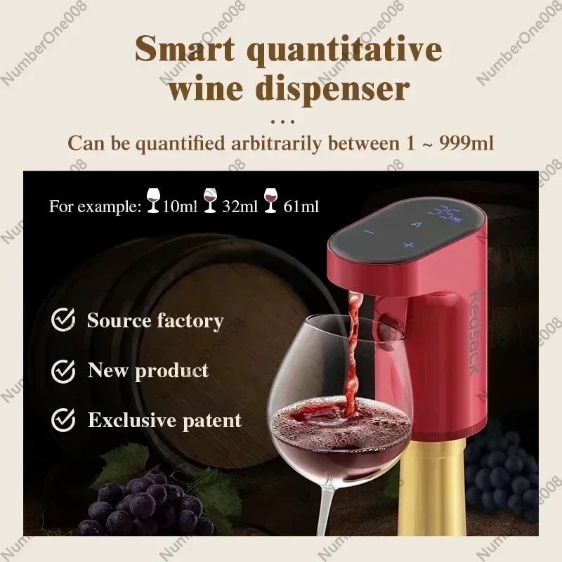 Automatic Electric Bottle Pump for Whisky Beverage, Contactless Wine Dispenser with Induction, 5-15s 12W 500ml/min
Automatic Electric Bottle Pump for Whisky Beverage, Contactless Wine Dispenser with Induction, 5-15s 12W 500ml/min