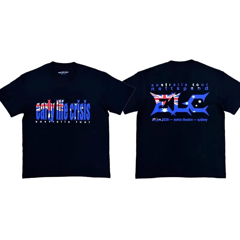 Футболка с коротким рукавом и принтом Nettspend Australia Merch Tee Limited Edition 2026, TX1603
Футболка с коротким рукавом и принтом Nettspend Australia Merch Tee Limited Edition 2026, TX1603
