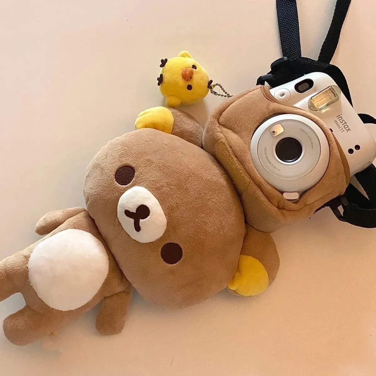 Hot Rilakkuma Character Peripheral Limited Plush Doll Polaroid Camera Bag Plush Ornament Doll Girl Gift
Hot Rilakkuma Character Peripheral Limited Plush Doll Polaroid Camera Bag Plush Ornament Doll Girl Gift