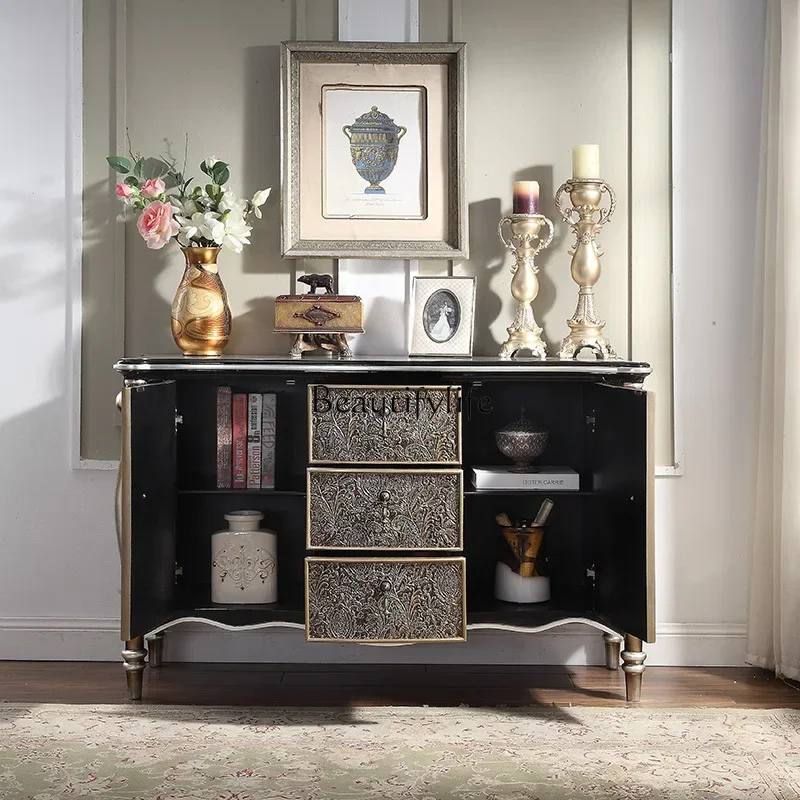 12Light Luxury Entrance Partition Household European-Style Solid Wood Villa Storage Cabinet
12Light Luxury Entrance Partition Household European-Style Solid Wood Villa Storage Cabinet
