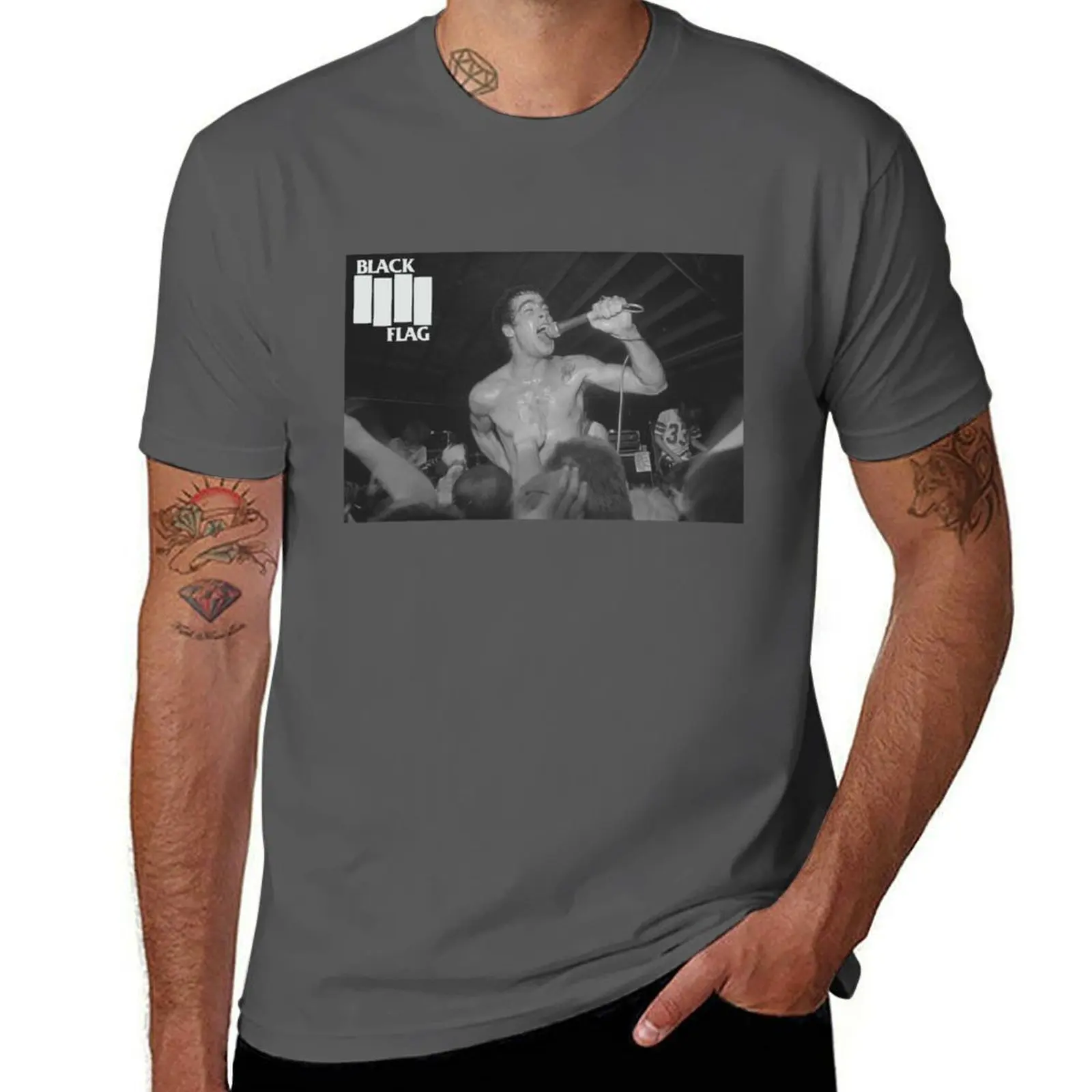 circa Rollins 1983 Flag), (Black Henry T-Shirt Sports Casual Short Sleeve Cotton Tee
circa Rollins 1983 Flag), (Black Henry T-Shirt Sports Casual Short Sleeve Cotton Tee