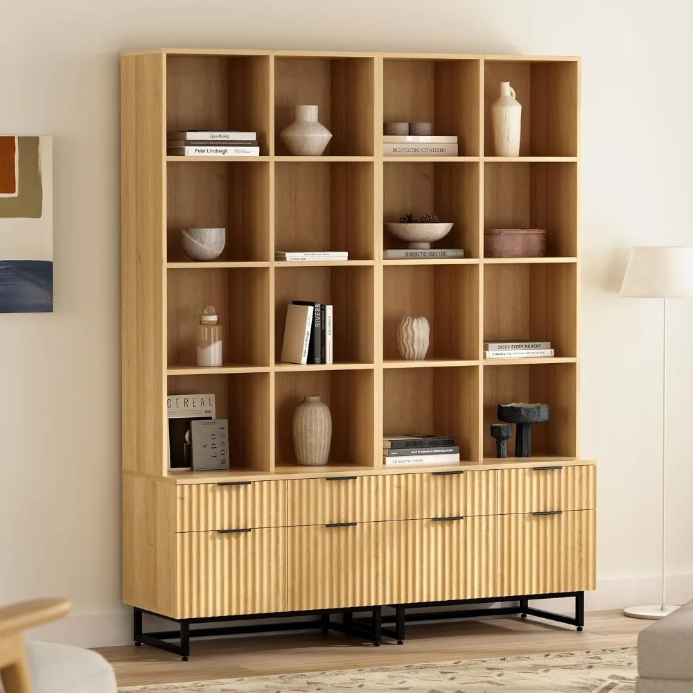 71 Inch High Bookcase 4 Layers Multifunctional Modern Large Bookshelf for Home Office Living Room
71 Inch High Bookcase 4 Layers Multifunctional Modern Large Bookshelf for Home Office Living Room