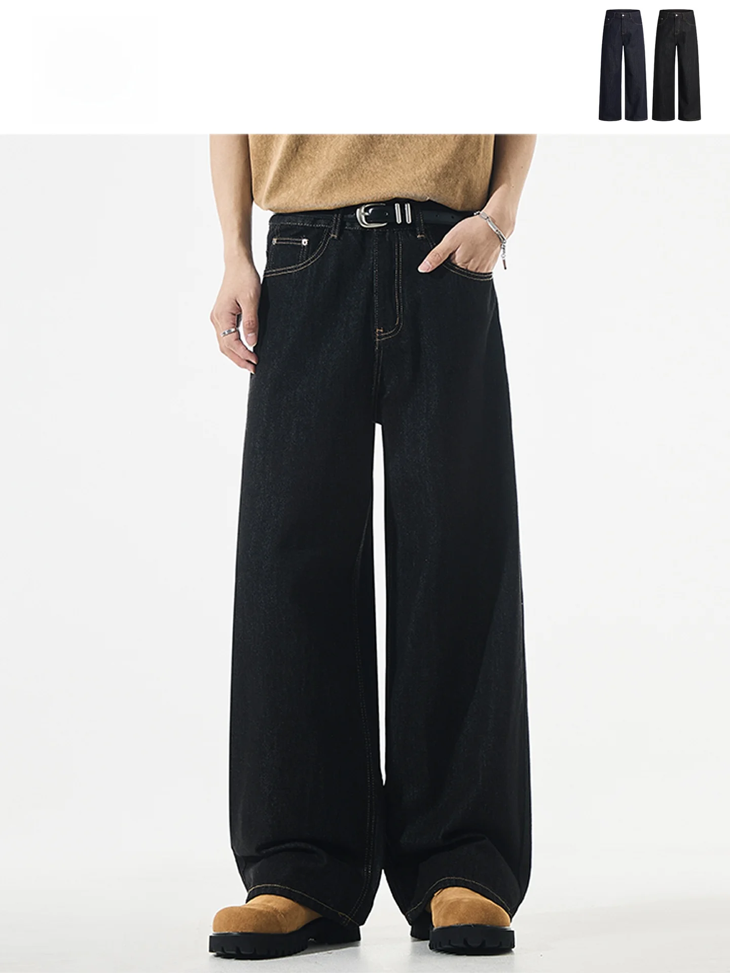 Cleanfit Straight Leg Wide Leg Jeans Men's Original Color Denim Commute American Style Casual Cotton Polyester Blend
Cleanfit Straight Leg Wide Leg Jeans Men's Original Color Denim Commute American Style Casual Cotton Polyester Blend