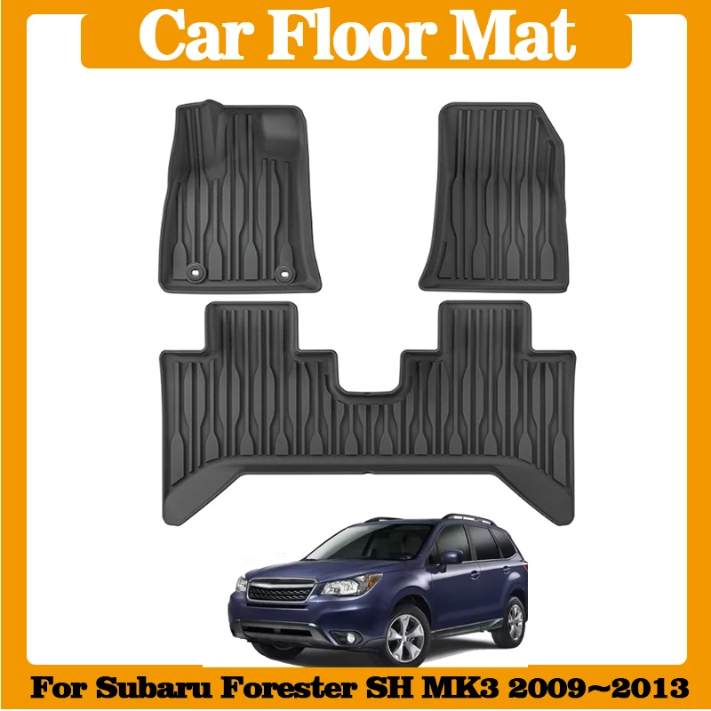 Для Subaru Forester SH MK3 2009 ~ 2013 автомобильные коврики, детали для ног, TPE, интерьер, водонепроницаемые, устойчивые к царапинам, аксессуары для ковров
Для Subaru Forester SH MK3 2009 ~ 2013 автомобильные коврики, детали для ног, TPE, интерьер, водонепроницаемые, устойчивые к царапинам, аксессуары для ковров