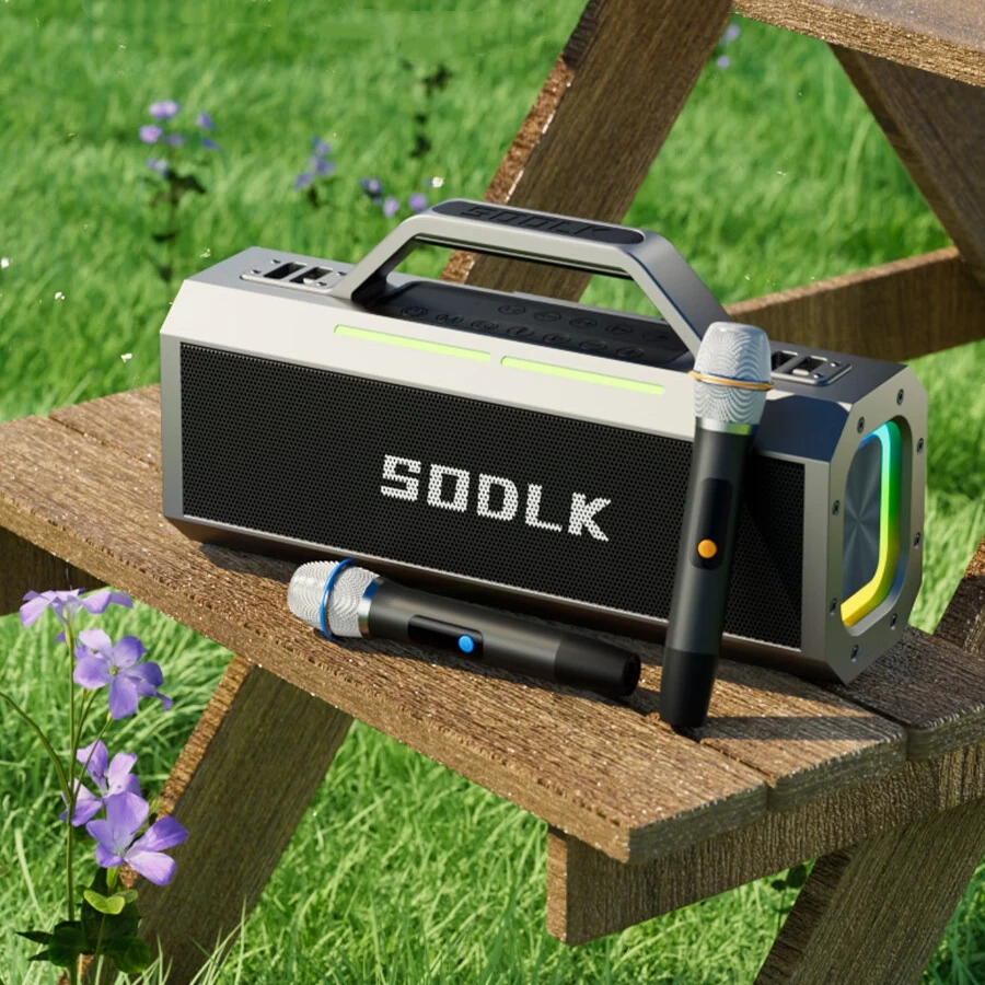 SODLK S520 150W Wireless Bluetooth Speaker Heavy Bass Surround Sound Outdoor Karaoke Speaker Support TF U Disk Play Audio Device
SODLK S520 150W Wireless Bluetooth Speaker Heavy Bass Surround Sound Outdoor Karaoke Speaker Support TF U Disk Play Audio Device