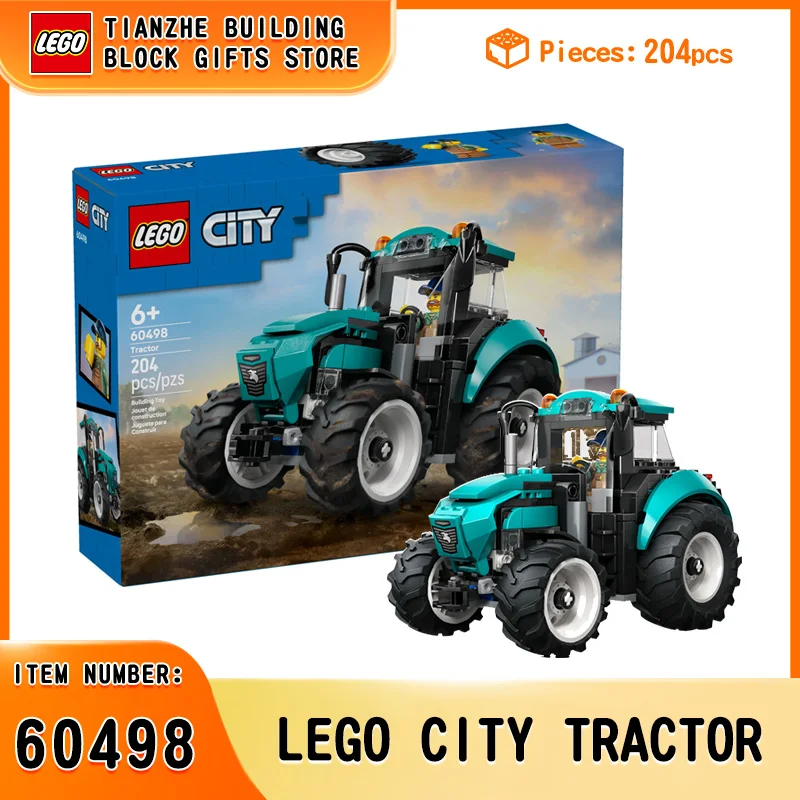LEGO City 60498 Tractor Building Set | Educational Construction Toy for Boys & Girls | New Year Gift
LEGO City 60498 Tractor Building Set | Educational Construction Toy for Boys & Girls | New Year Gift