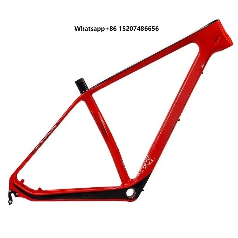 Painting Finished Ready to Ship Carbon Fiber MTB Bicycle Frame for Mountain Bike
Painting Finished Ready to Ship Carbon Fiber MTB Bicycle Frame for Mountain Bike