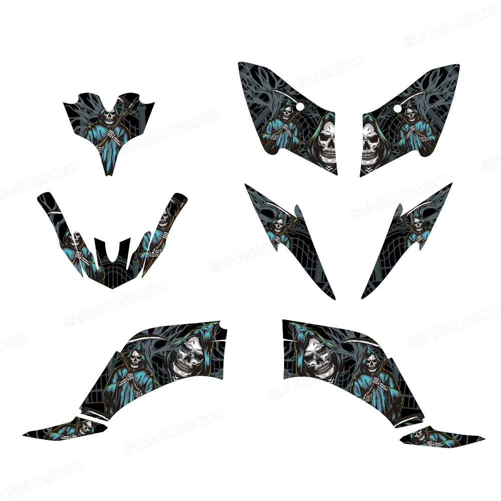 ATV Graphics Decals Deco Stickers Kit Fit for Yamaha Raptor 125 2011-2013 Raptor 250 2008-2013 YFM 250R 150R
ATV Graphics Decals Deco Stickers Kit Fit for Yamaha Raptor 125 2011-2013 Raptor 250 2008-2013 YFM 250R 150R