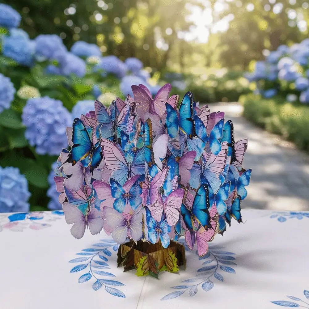 Foldable Flower and Butterfly Greeting Cards Romantic Paper Invitations Cards Creative Elegant Blessing Message Card Teacher
Foldable Flower and Butterfly Greeting Cards Romantic Paper Invitations Cards Creative Elegant Blessing Message Card Teacher