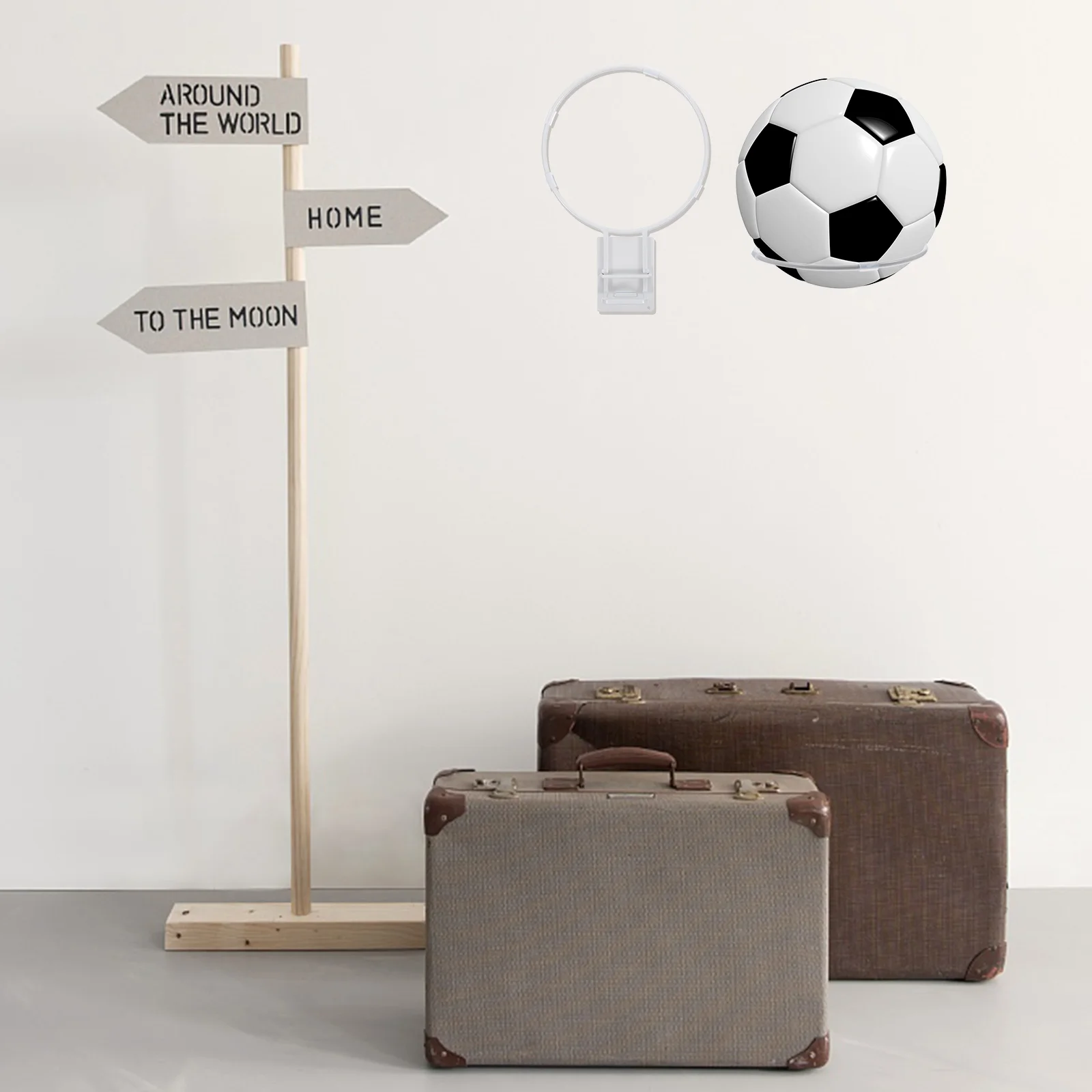 Creative Foldable Nail-free Wall-mounted Basketball Sports Balls Football Display Rack Metal Holder Stand Storage
Creative Foldable Nail-free Wall-mounted Basketball Sports Balls Football Display Rack Metal Holder Stand Storage