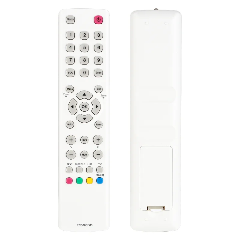RC3000E03 For TCL Remote Control Compatible With TCL Thomson TV Controller RC3000E03 RC3000N02 F40S3804 40FA3103W Replacement
RC3000E03 For TCL Remote Control Compatible With TCL Thomson TV Controller RC3000E03 RC3000N02 F40S3804 40FA3103W Replacement